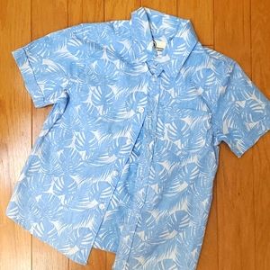 Kids short sleeve button down